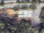 Aerial View of McGregor Park
